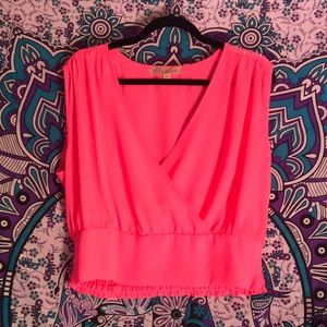 Beautiful pink dressy shirt XL